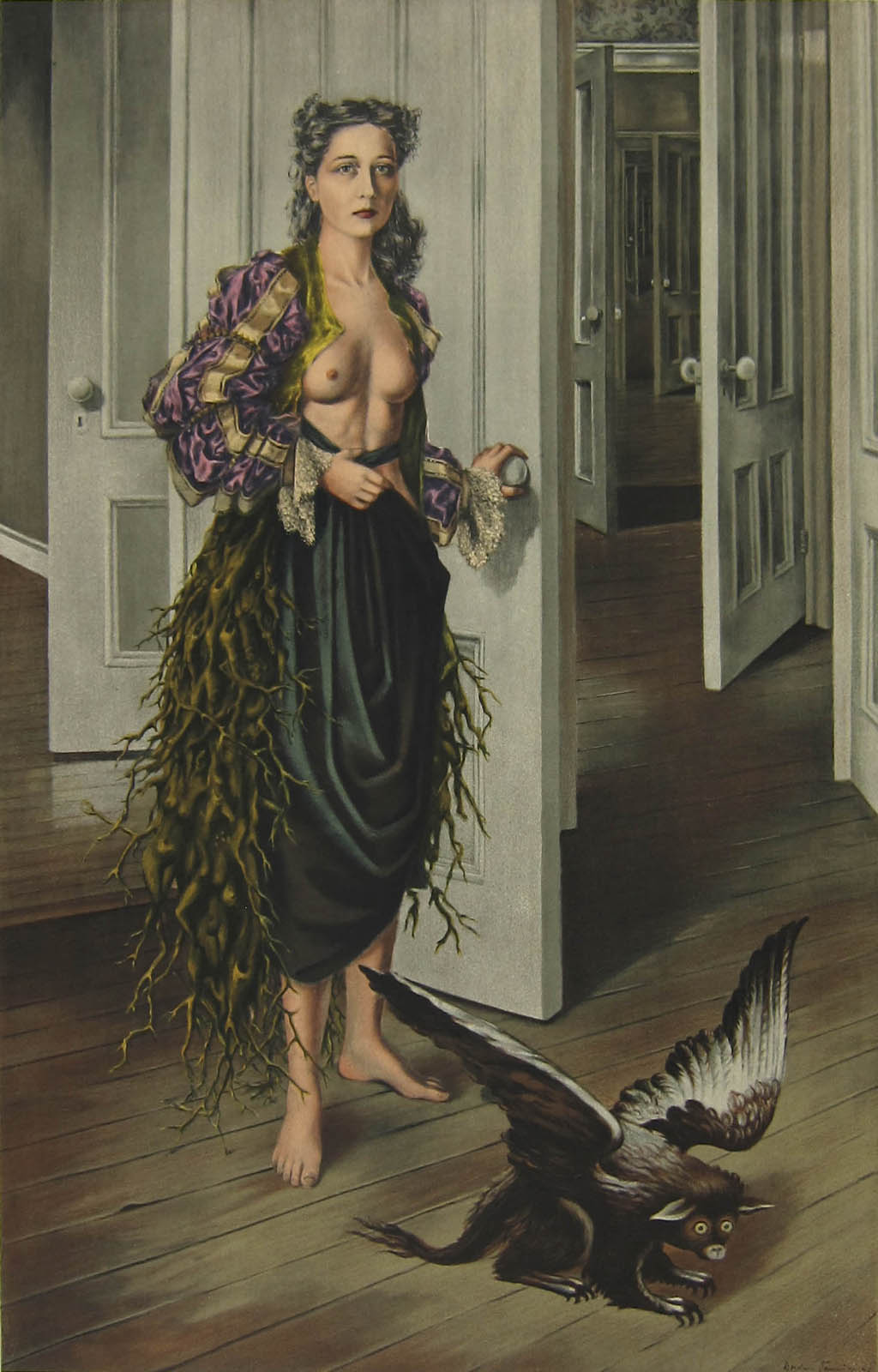 Dorothea Tanning - Birthday - 1968 color lithograph